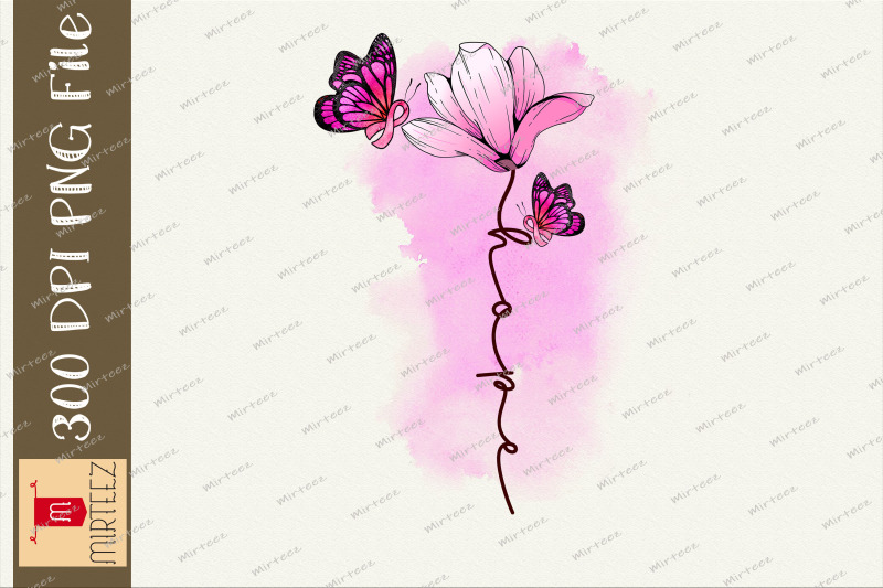 flower-butterfly-hope-breast-cancer