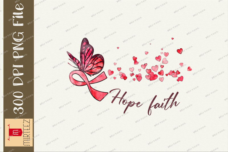 butterfly-hope-faith-breast-cancer