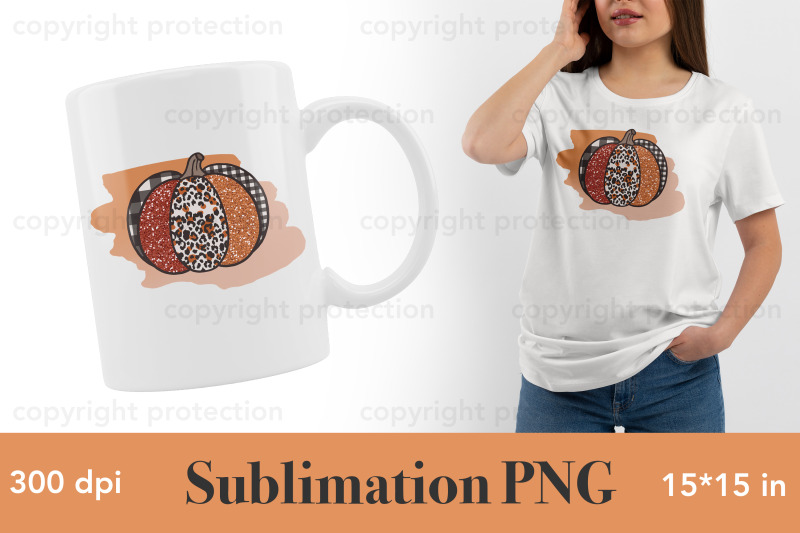 pumpkin-sublimation-design