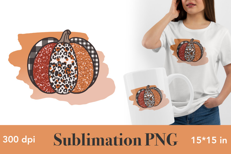 pumpkin-sublimation-design