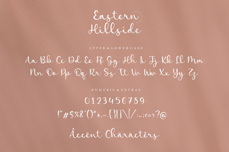 eastern-hillside-modern-handwritten-font