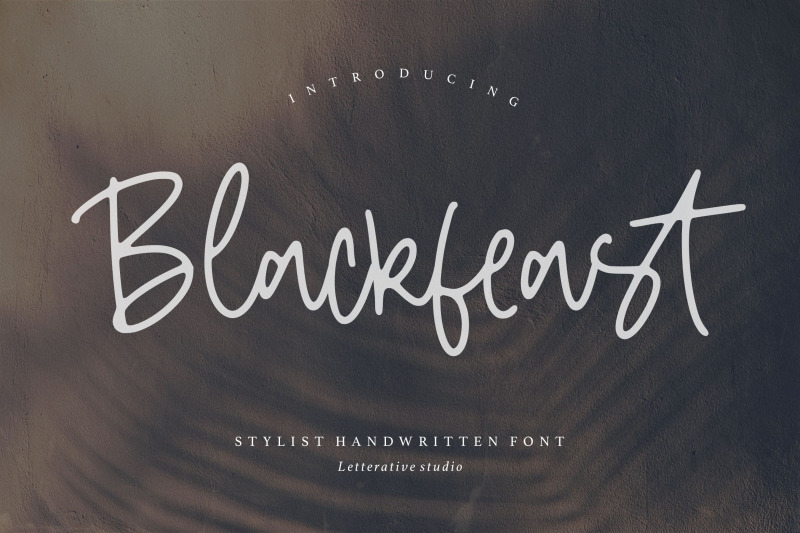 blackfeast-stylist-handwritten-font