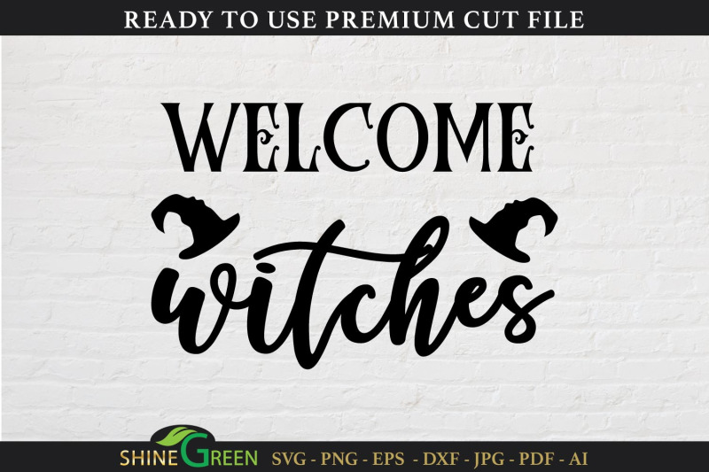 welcome-witches-halloween-round-sign-svg