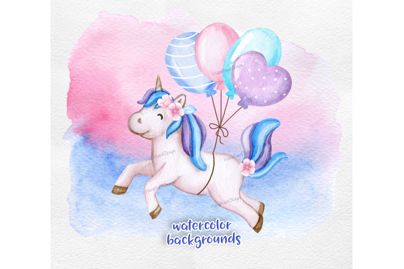 unicorn-party-watercolor-clipart-rainbow-clip-art