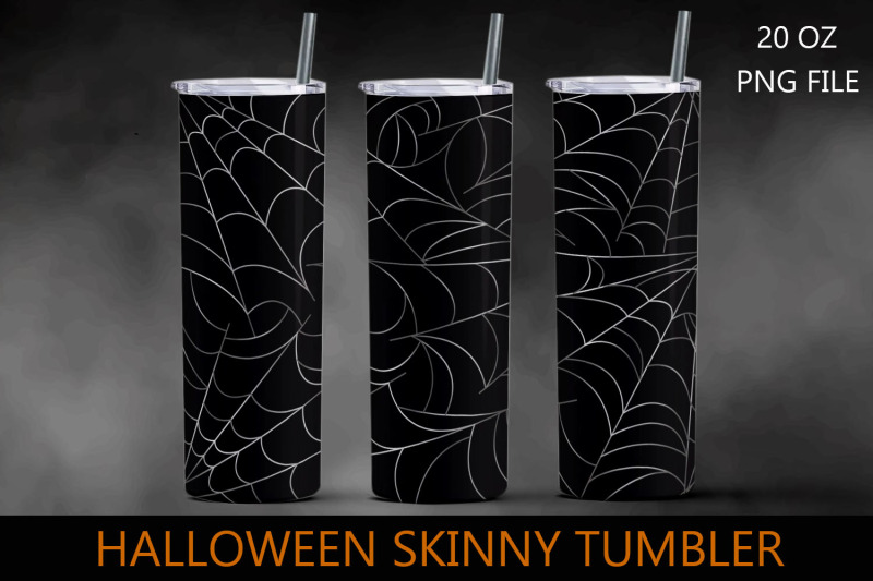 halloween-tumbler-wrap-20-oz-skinny-tumbler-spider-web