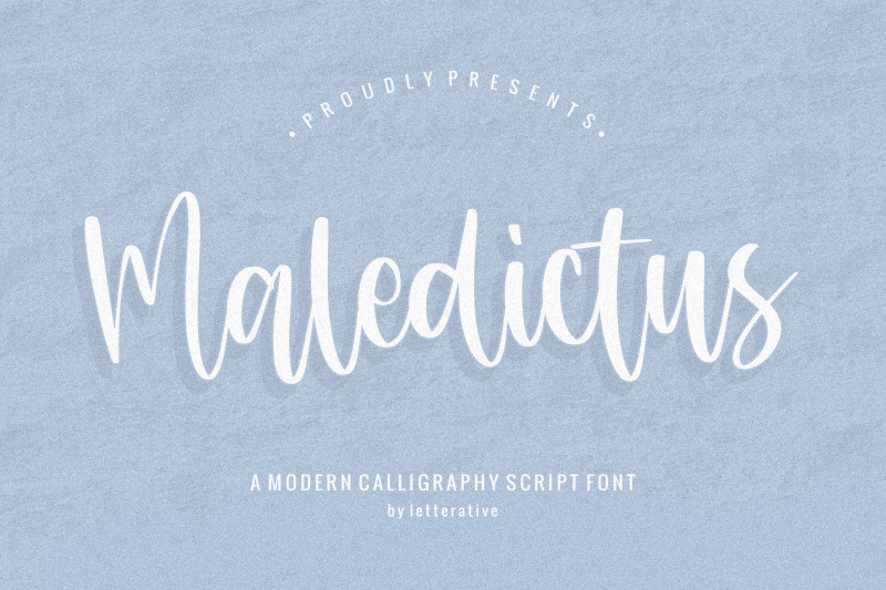 maledictus-modern-handwritten-font