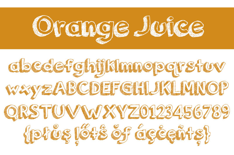 orange-juice-font