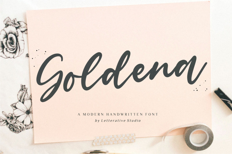 goldena-modern-handwritten-font
