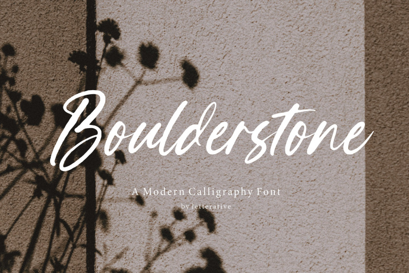 boulderstone-modern-calligraphy-font