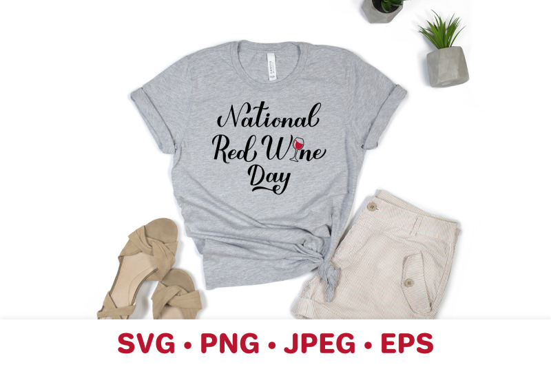 national-red-wine-day-hand-lettered-svg