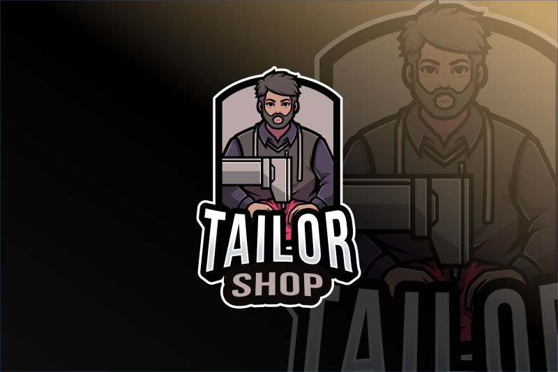 tailor-shop-logo-template