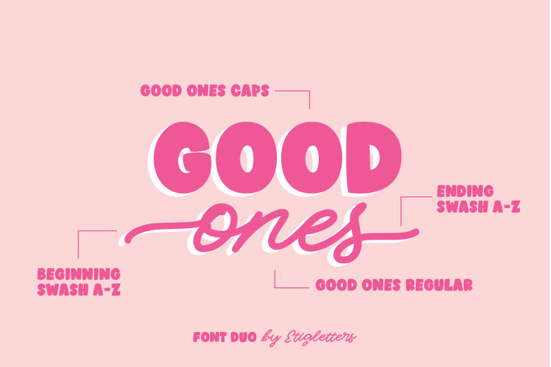 good-ones-font-duo