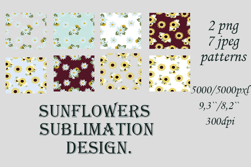 sunflowers-sublimation-design-pattern-flowers-seamless