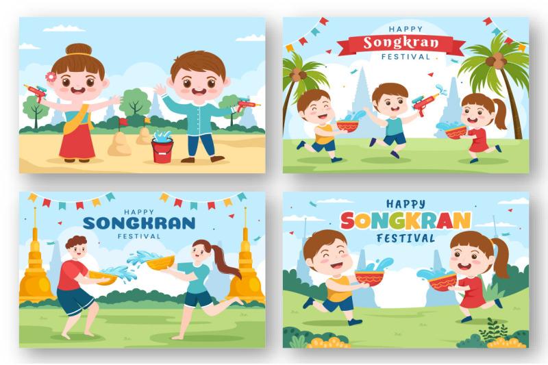 15-songkran-festival-day-illustration