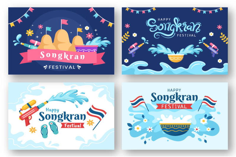 15-songkran-festival-day-illustration