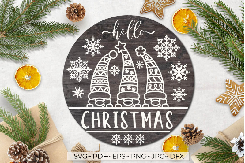 christmas-door-sign-christmas-svg-round-sign-bundle