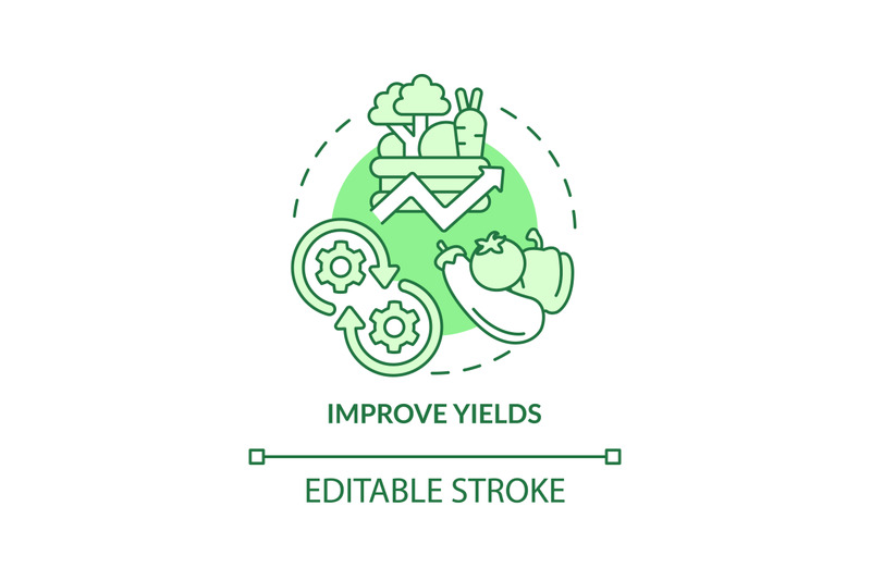 improve-yields-green-concept-icon
