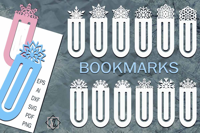 snowflake-bookmarks-laser-cut-paper-cut-svg