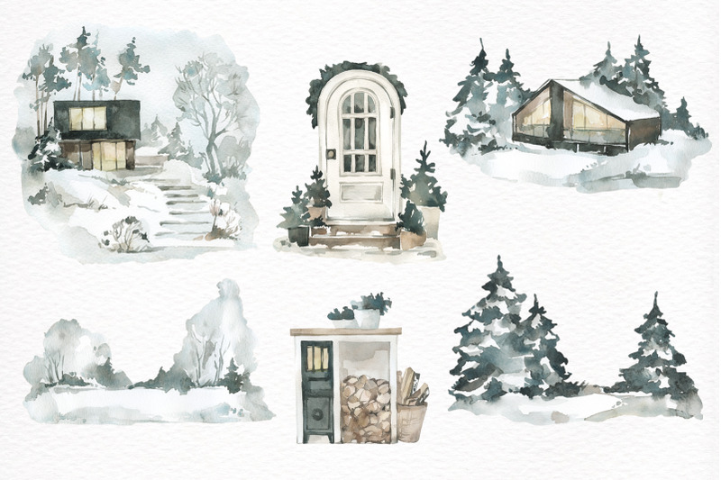 cozy-winter-holidays-set-watercolor-christmas-png-clipart