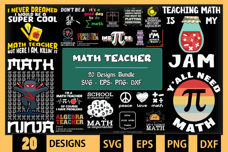 math-teacher-svg-bundle-20-designs