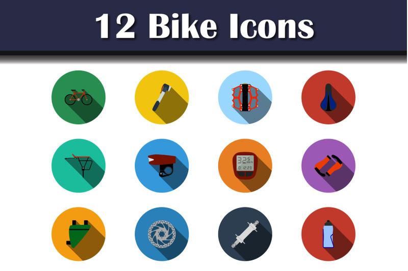 bike-icon-set