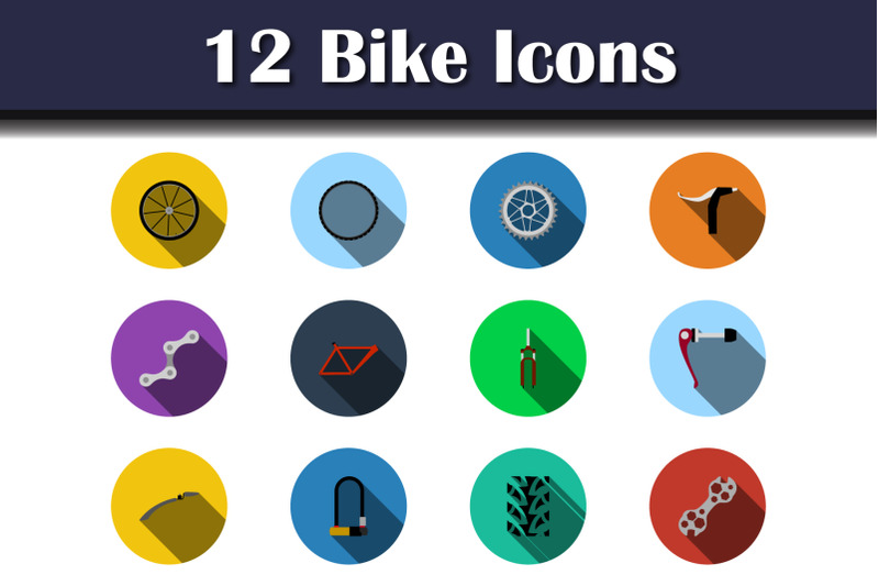 bike-icon-set