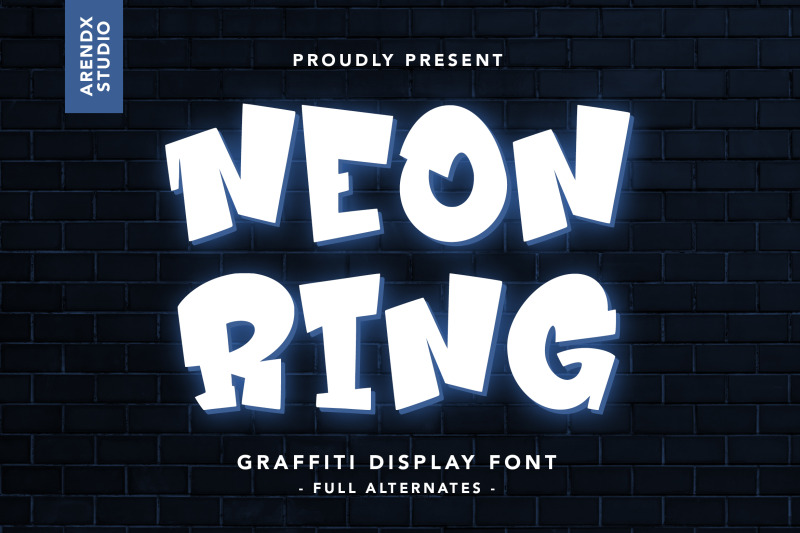 neon-ring-graffiti-display-font