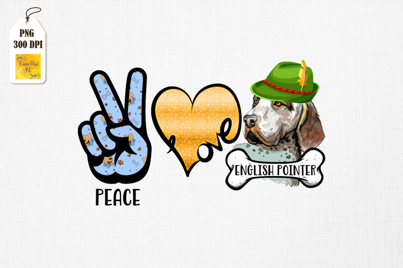 peace-love-english-pointer-dog-lover