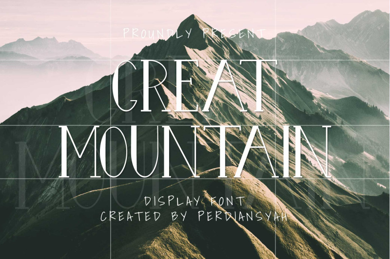 great-mountain-display-font