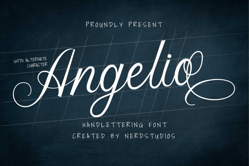 angelio-handlettering-font