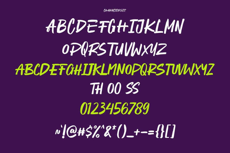 fauxrawk-handwritten-display-font