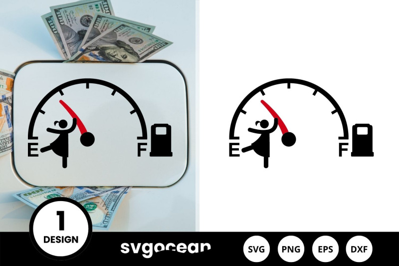 women-stopping-fuel-gauge-indicator-svg-design