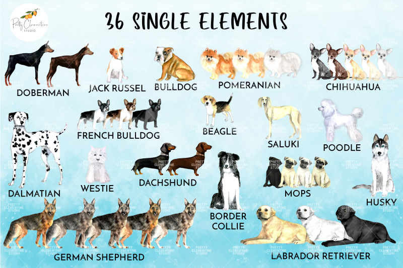 watercolor-dogs-clipart-clipart-dogs-dog-cliparts