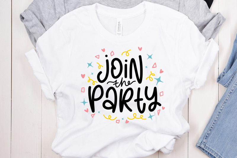 join-the-party-svg-cut-file