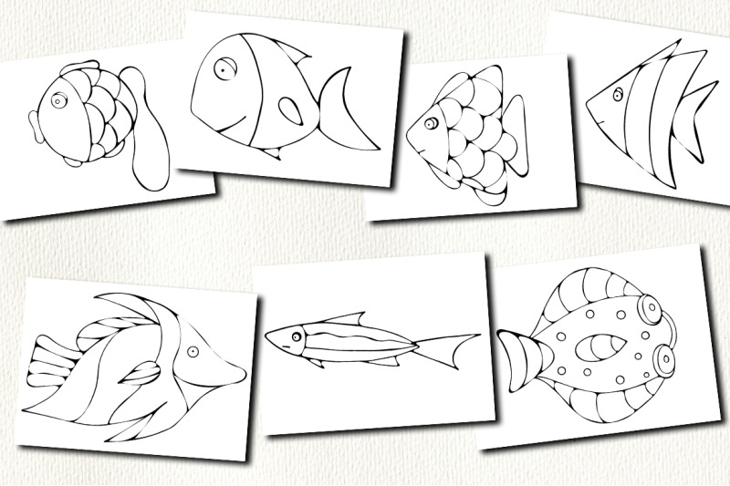 7-coloring-pages-for-kids-fish-clipart-black-and-white