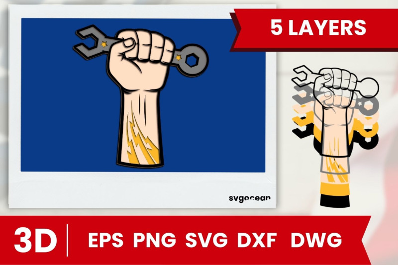 labor-day-3d-svg-bundle