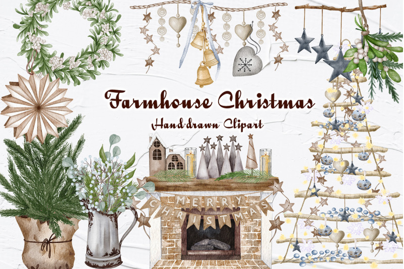 farmhouse-christmas-clipart-rustic-christmas