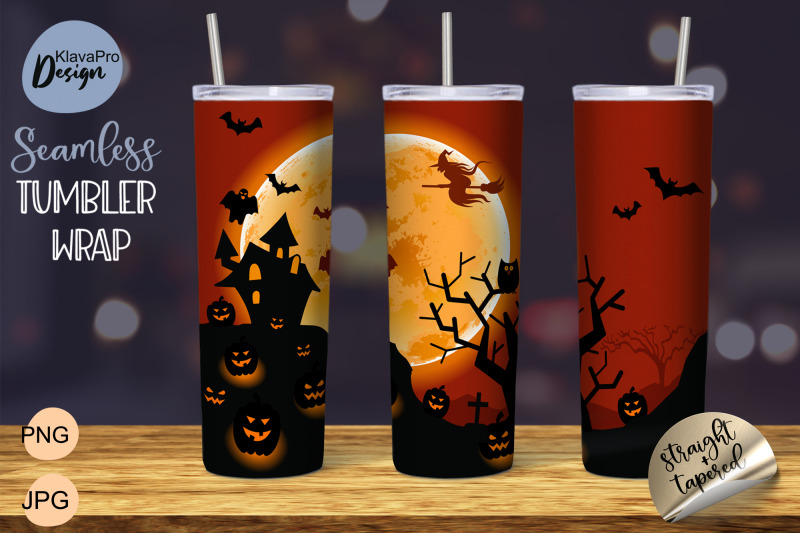 halloween-haunted-house-seamless-pattern-for-tumbler-20-oz-sublimati