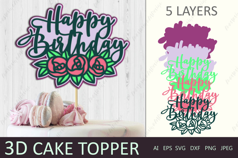 3d-happy-birthday-3d-layered-flowers-cake-topper-paper-cut