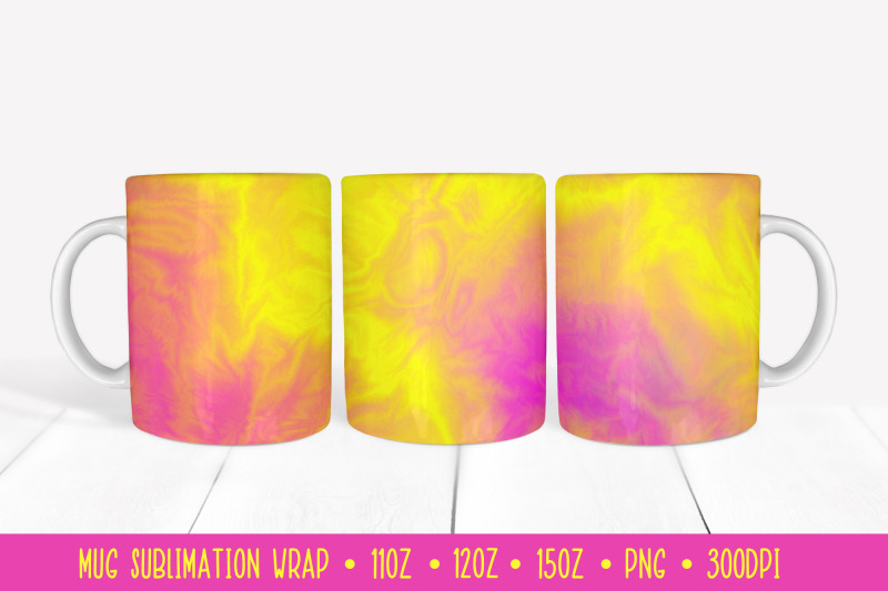 bright-mug-sublimation-design-pink-yellow-marble-mug-wrap