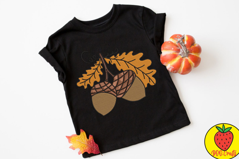 acorn-and-leaf-embroidery-design