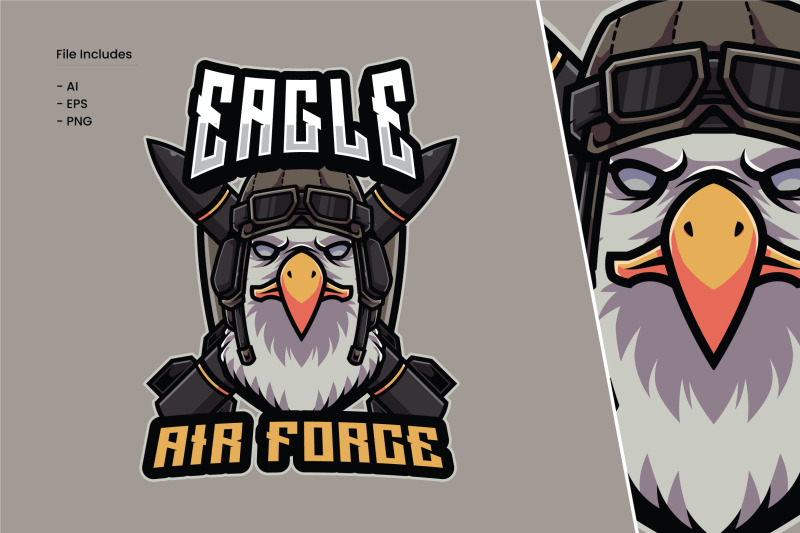 eagle-air-force-logo-template