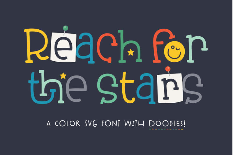 reach-for-the-stars-font