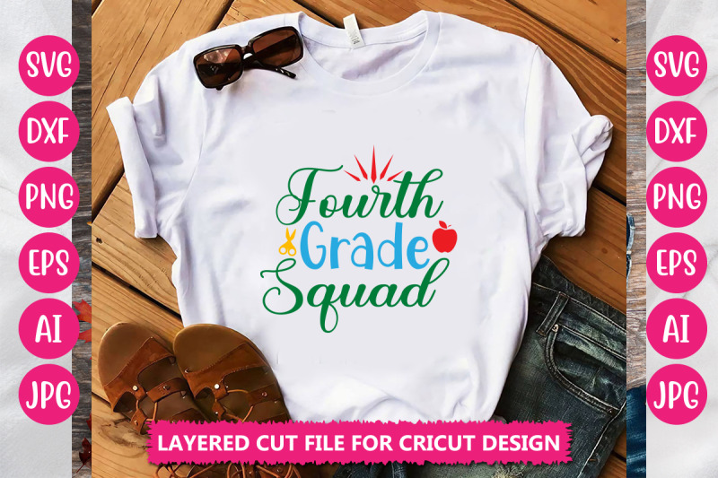 fourth-grade-squad-svg-cut-file