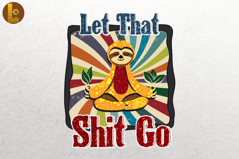 funny-meditation-sloth-let-that-go-yoga