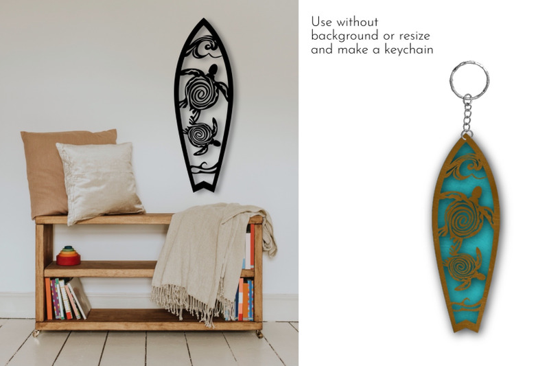 3d-layered-svg-surf-wall-art-flip-flop-zone-summer-laser-cut-file