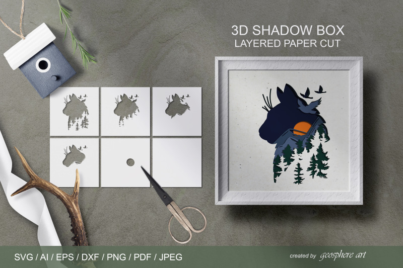 3d-cat-shadow-box-layered-papercut-svg-dxf-eps-ai