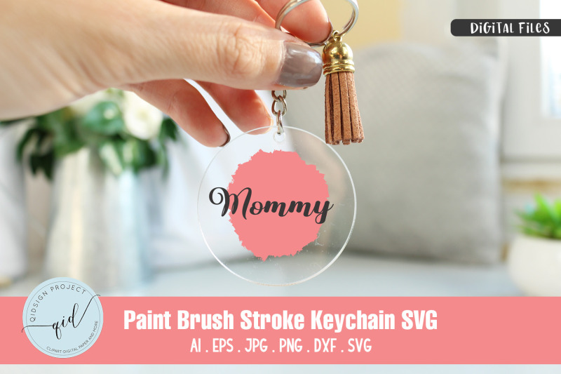 6-paint-brush-stroke-keychain-svg