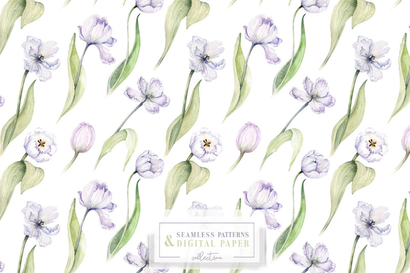 watercolor-blossom-tulips-flowers-seamless-pattern