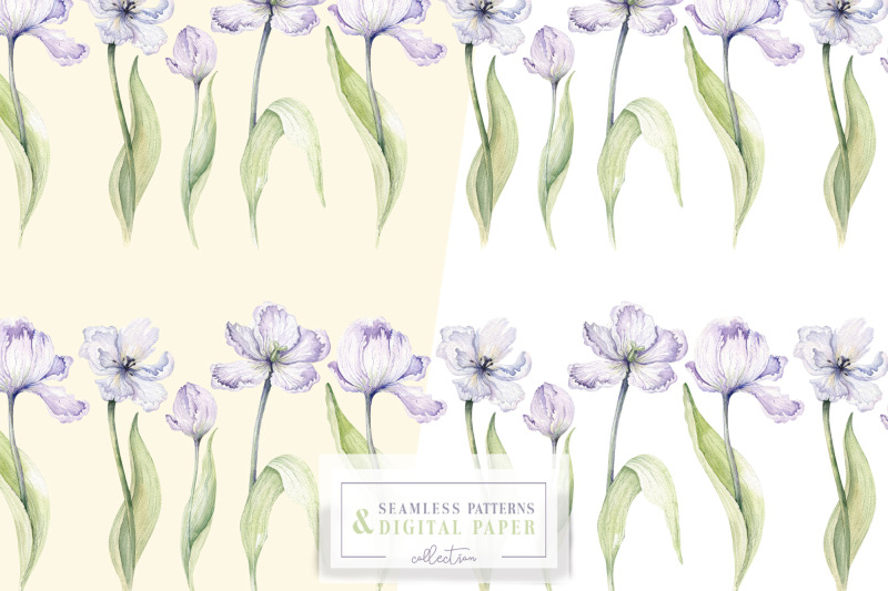 watercolor-blossom-tulips-flowers-seamless-pattern